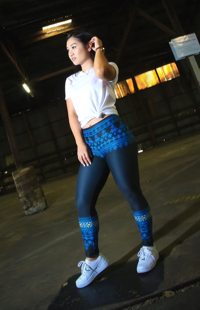 Spider Skirt Yoga Leggings