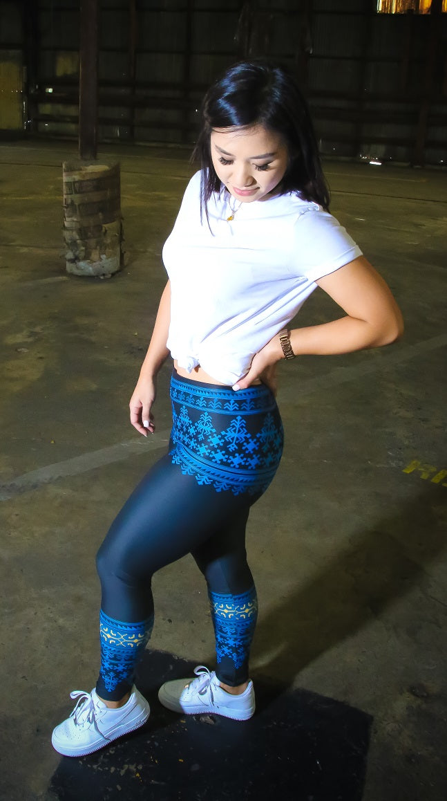 Spider Skirt Yoga Leggings