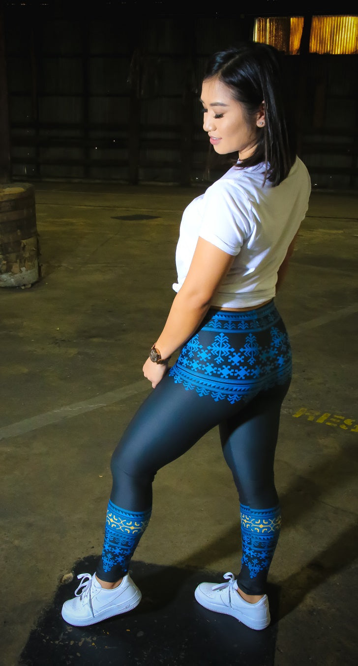 Spider Skirt Yoga Leggings