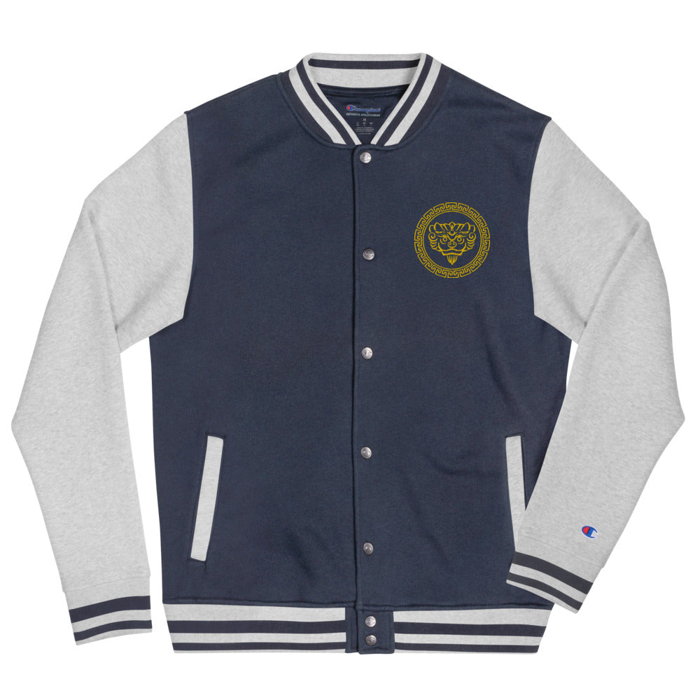 Mystic Champion Bomber Jacket (Gold Embroidered)