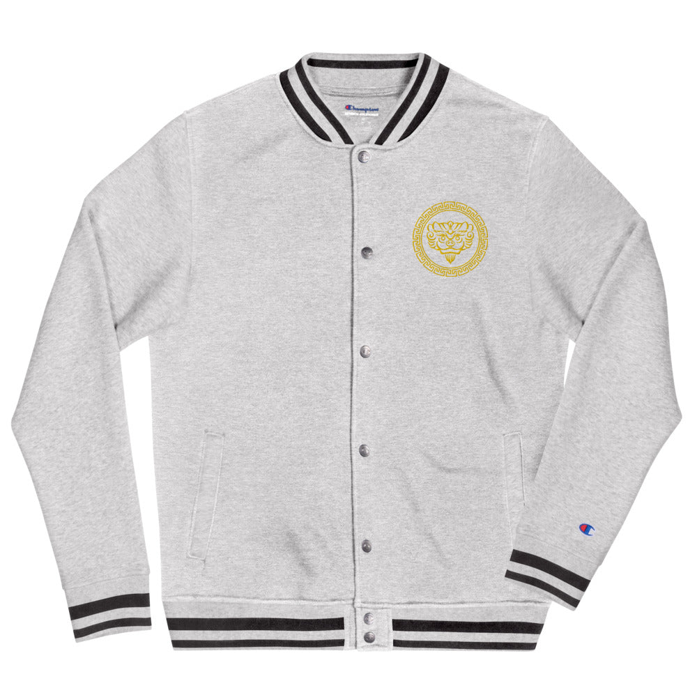 Mystic Champion Bomber Jacket (Gold Embroidered)