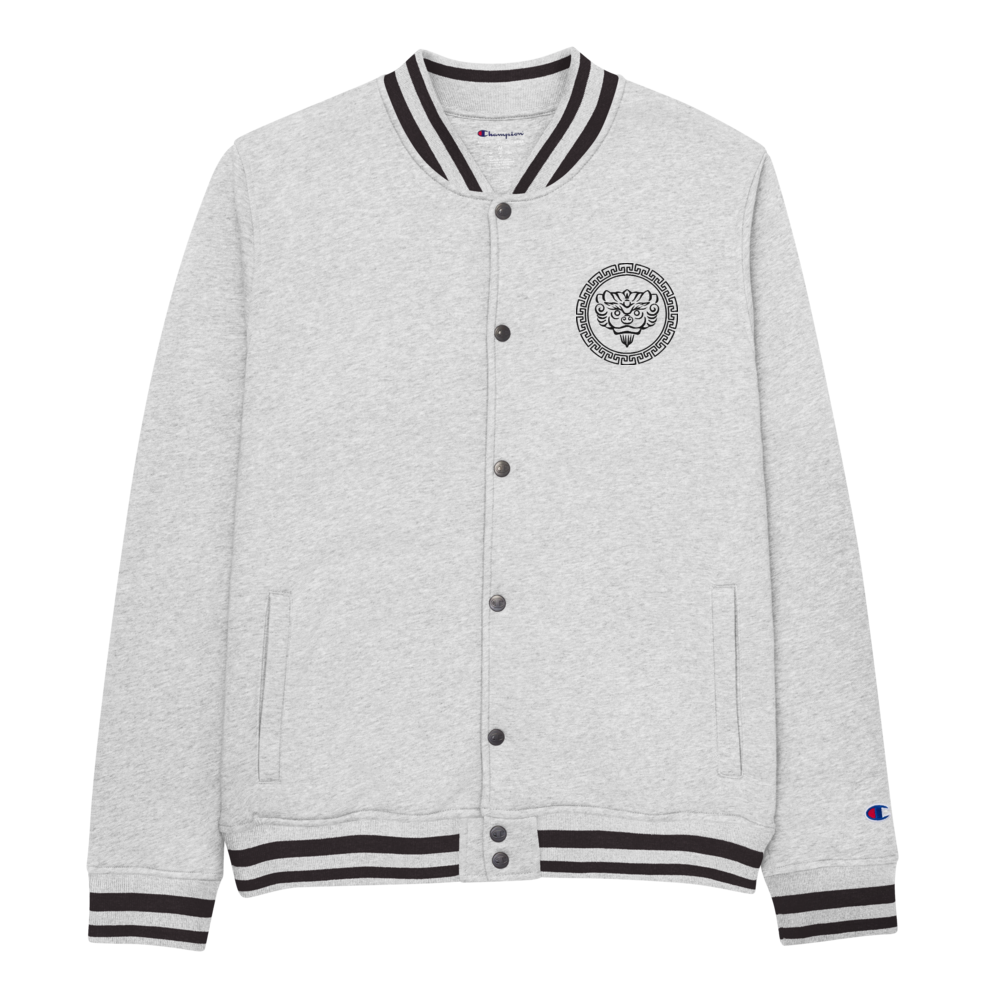 Mystic Champion Bomber Jacket (Black Embroidered)