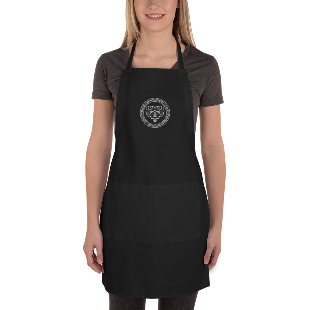 Mystic Apron (White Embroidered)