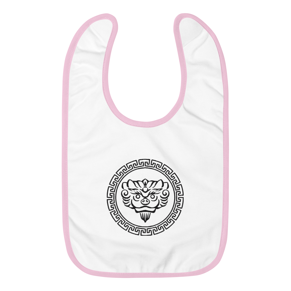 Mystic Baby Bib (Dark Embroidered)