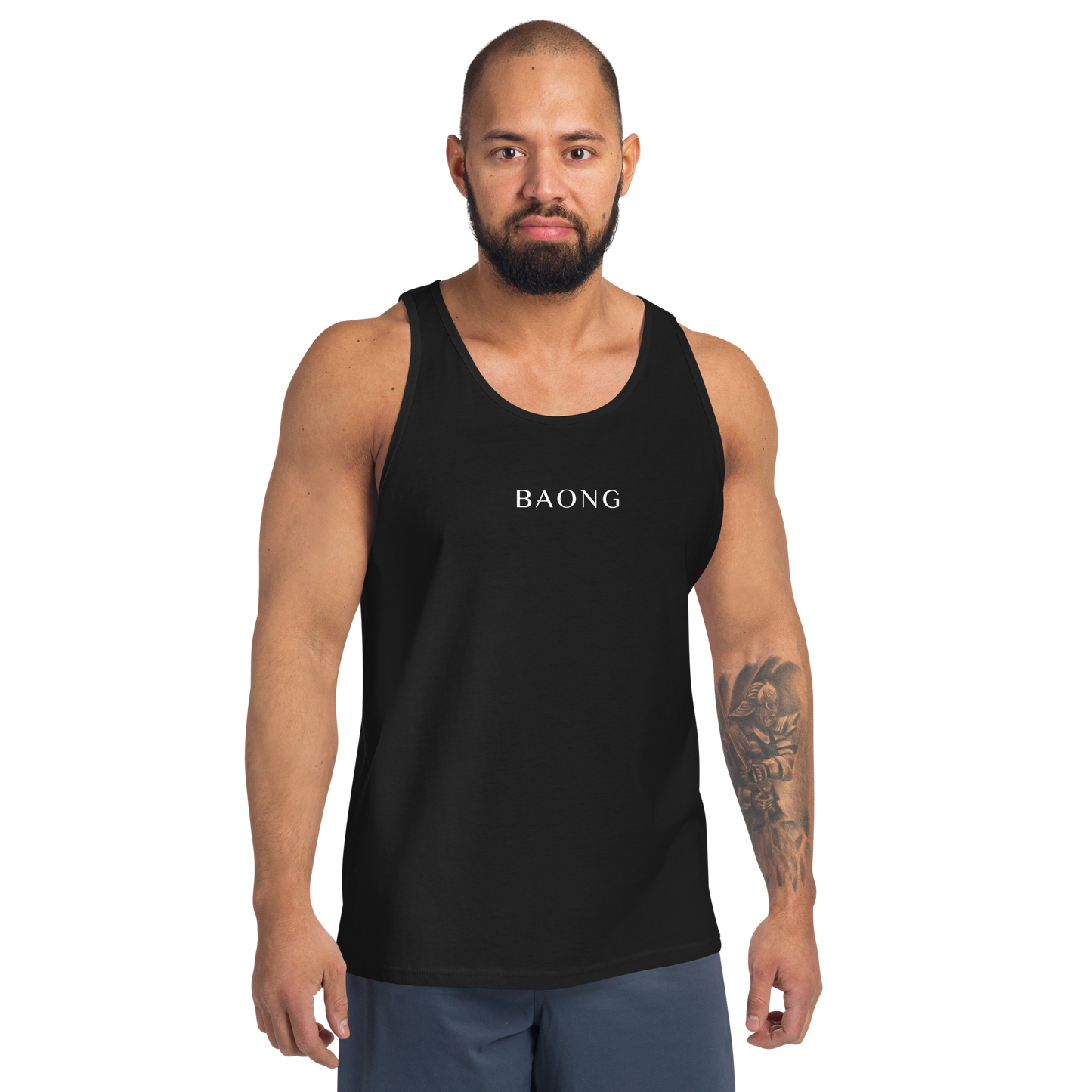BAONG Tank Top Tri-Blend (White)