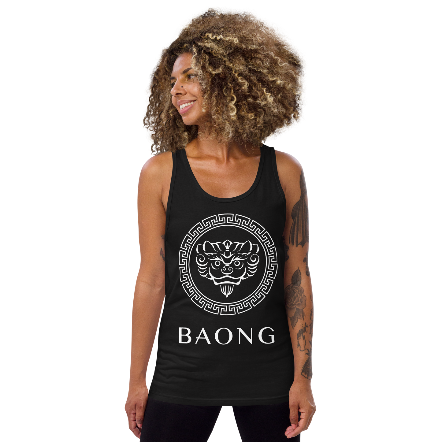 Mystic Tank Top Tri-Blend (White)