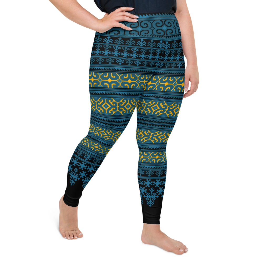 Tribal Yoga Leggings (Plus)