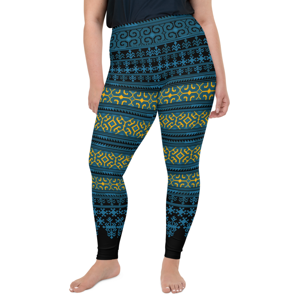 Tribal Yoga Leggings (Plus)