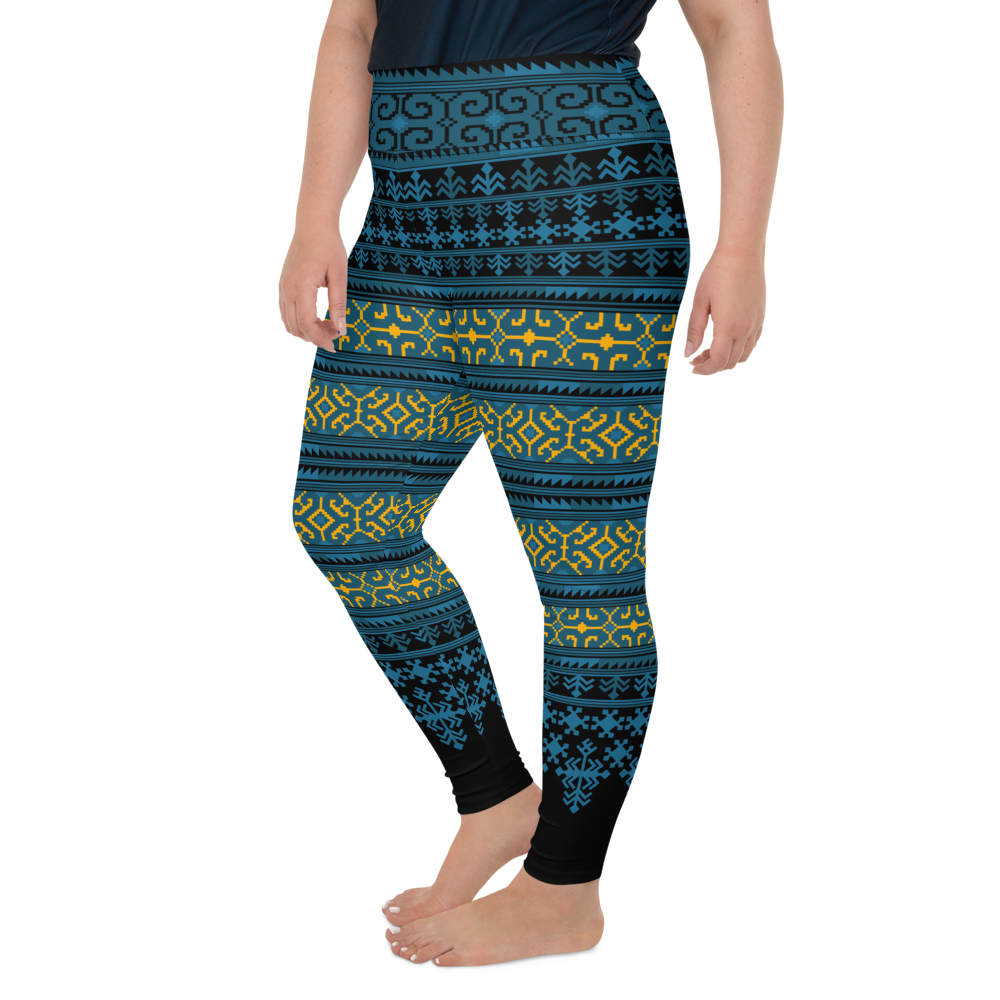 Tribal Yoga Leggings (Plus)