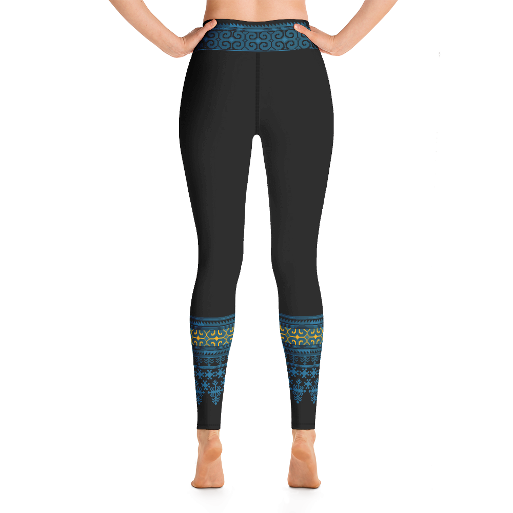 Traditional Yoga Leggings Claw Belt