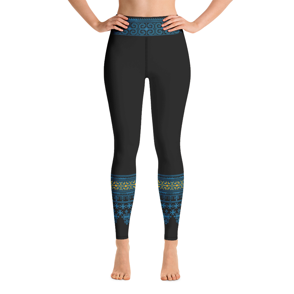 Traditional Yoga Leggings Claw Belt