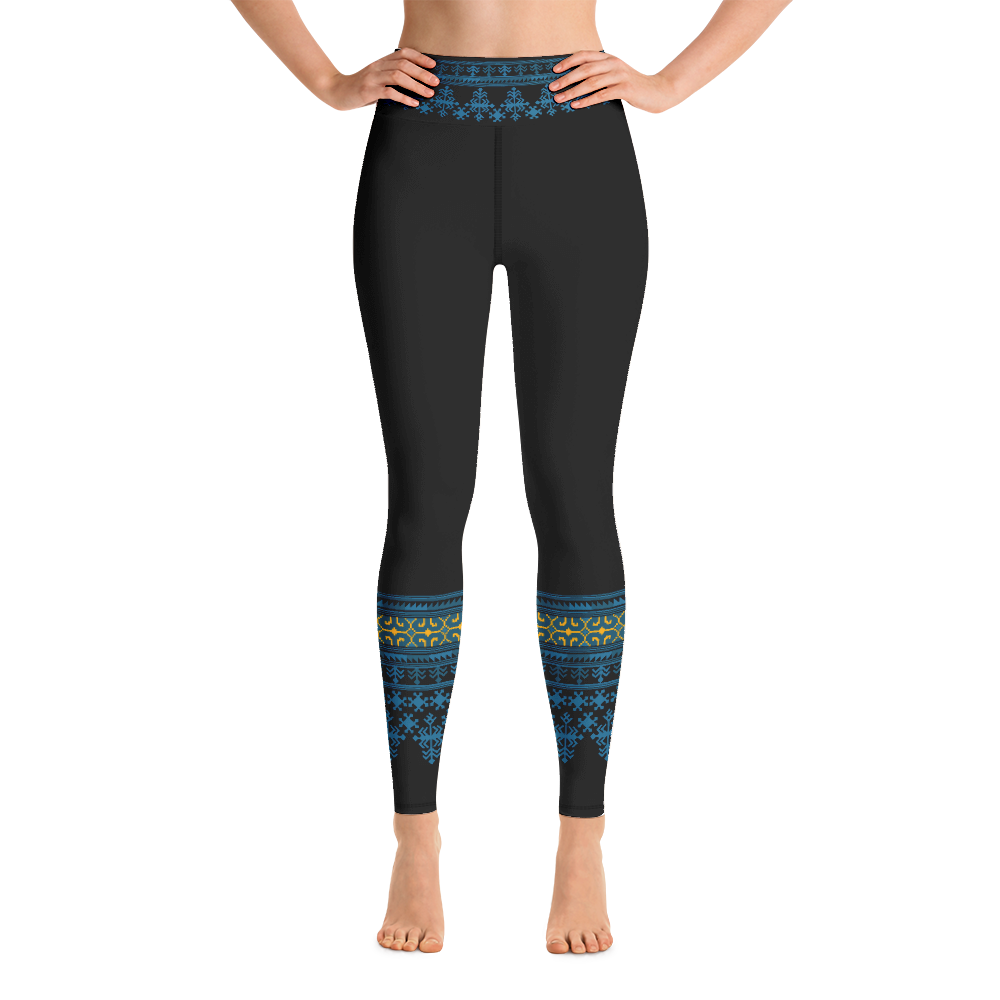 Traditional Yoga Leggings Spider Belt