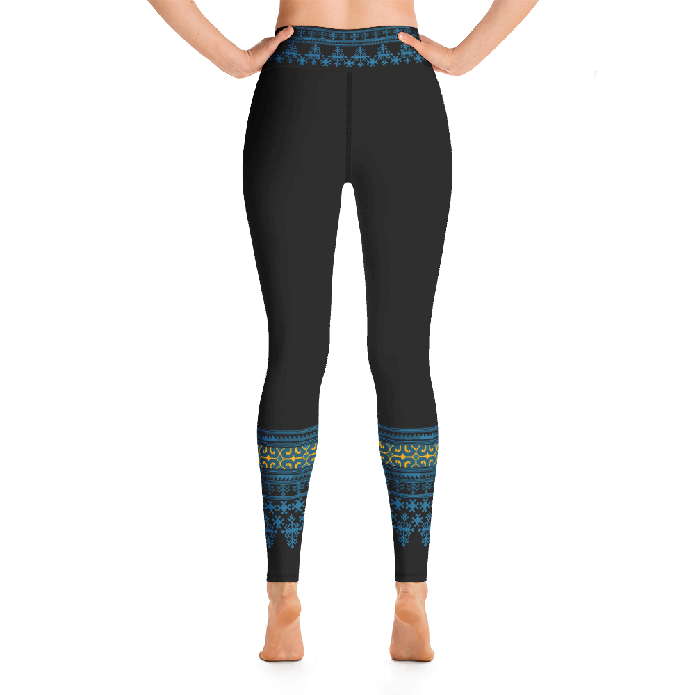 Traditional Yoga Leggings Spider Belt