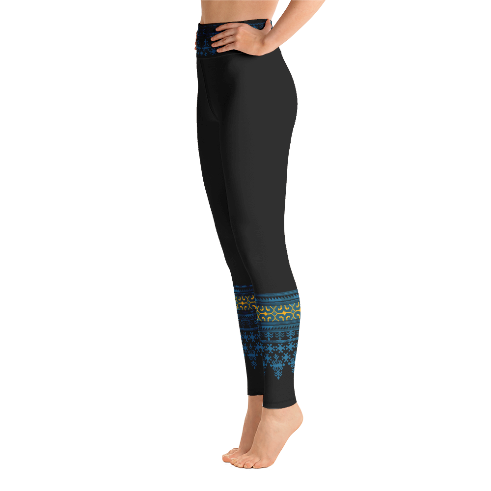 Traditional Yoga Leggings Spider Belt