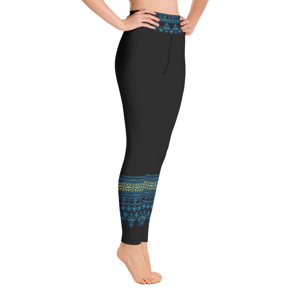 Traditional Yoga Leggings Spider Belt