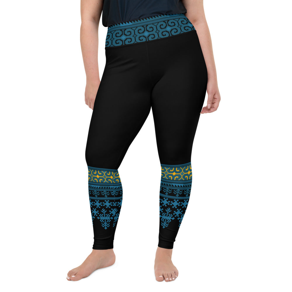 Traditional Yoga Leggings Claw Belt (Plus)