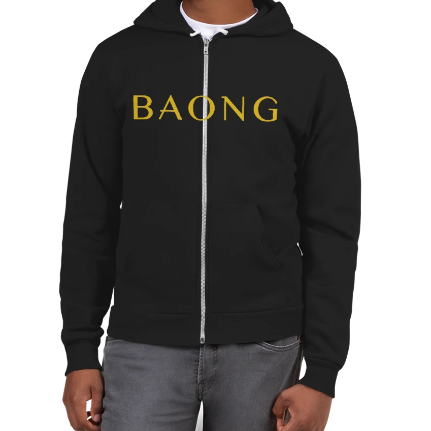 BAONG Zip Hoodie (Embroidery)
