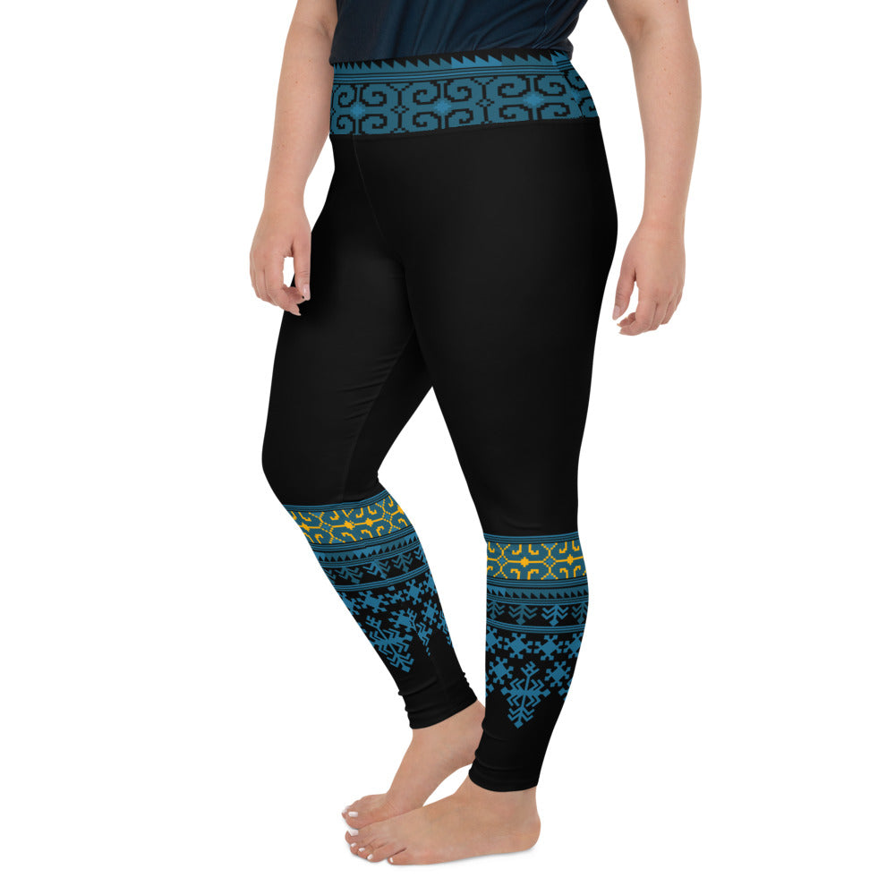 Traditional Yoga Leggings Claw Belt (Plus)