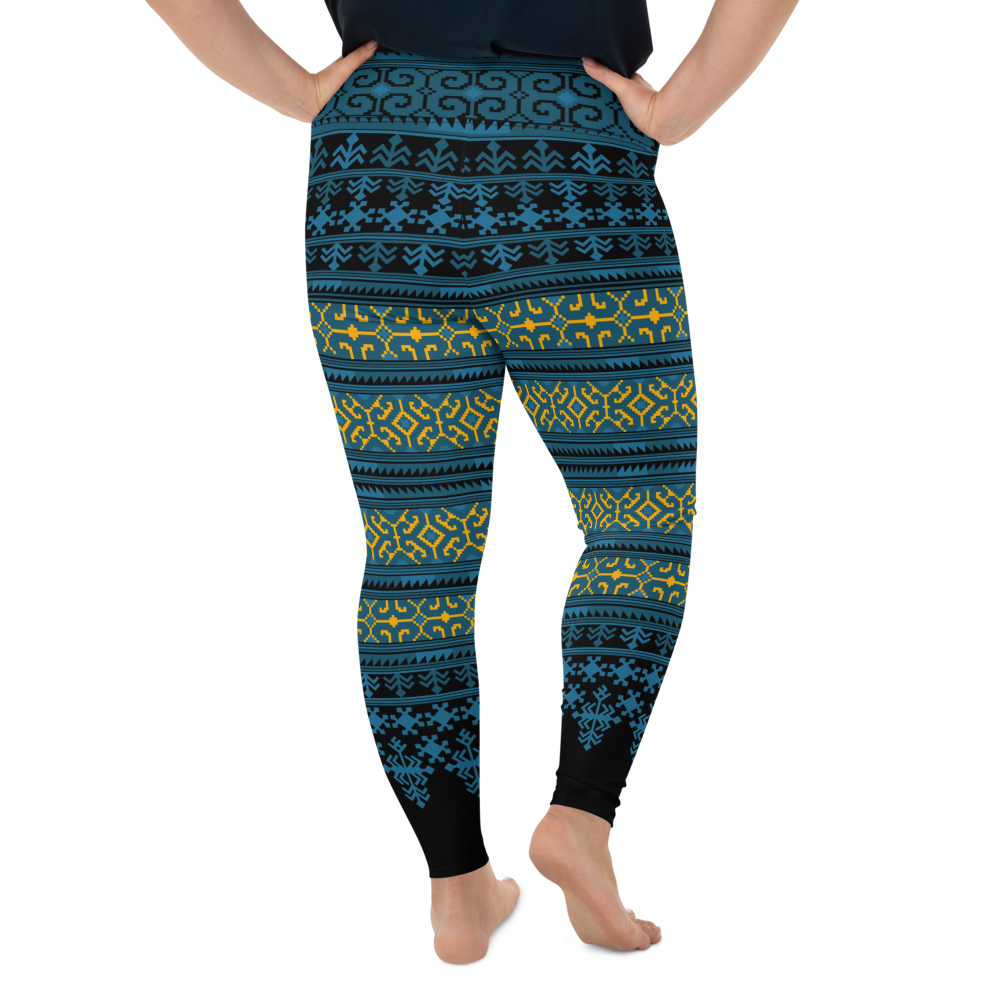 Tribal Yoga Leggings (Plus)