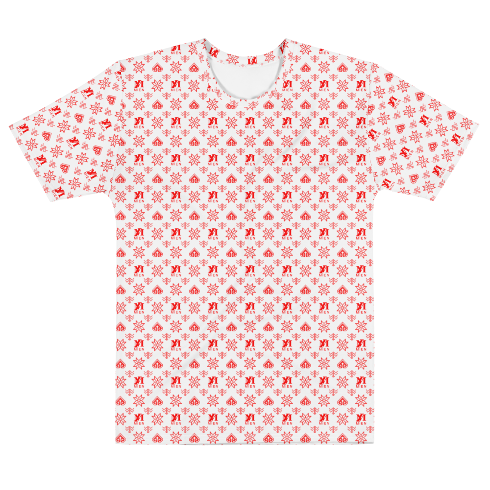 Monogram "MIEN" Red Crew