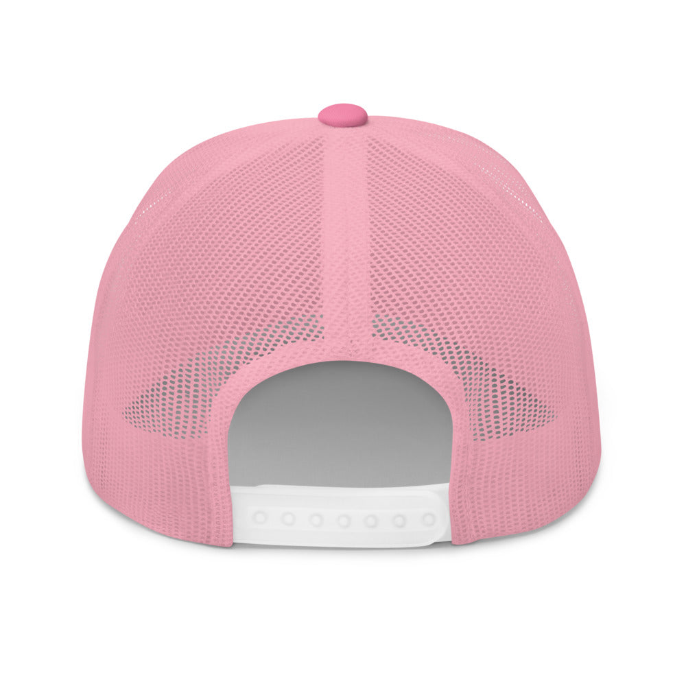 BAONG Embroidered Trucker Cap (Silver)