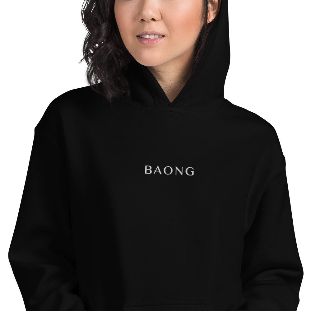 BAONG X22 Hoodie (Crystal White Embroidery)