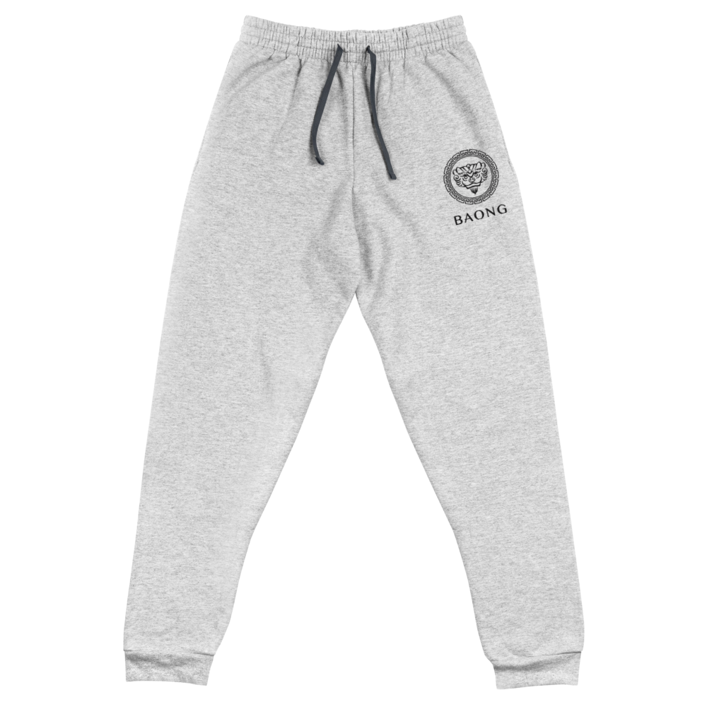 BAONG Unisex Joggers Embroidered (Black)