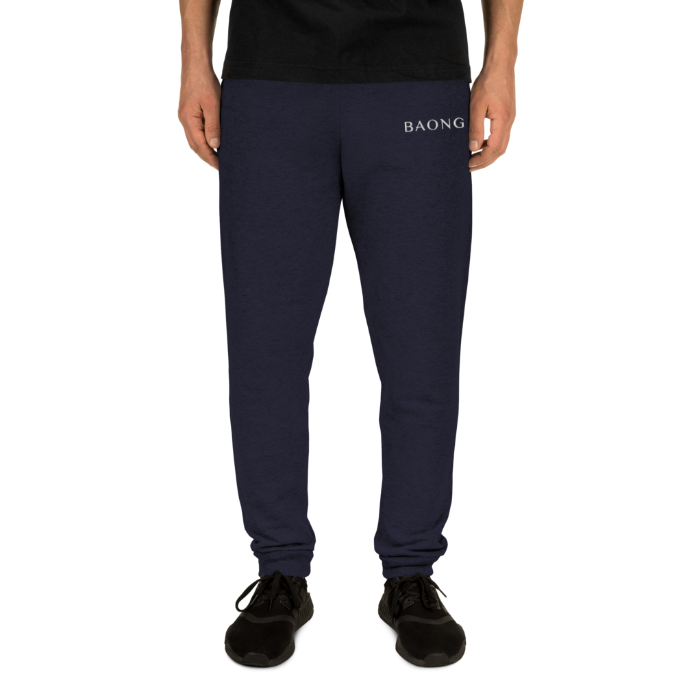 BAONG X22 Joggers (Crystal White Embroidery)