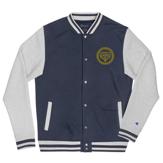 Mystic Champion Bomber Jacket (Gold Embroidered)