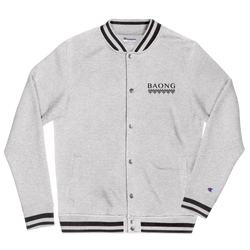 BAONG Elevate Champion Bomber Jacket (Black Embroidered)