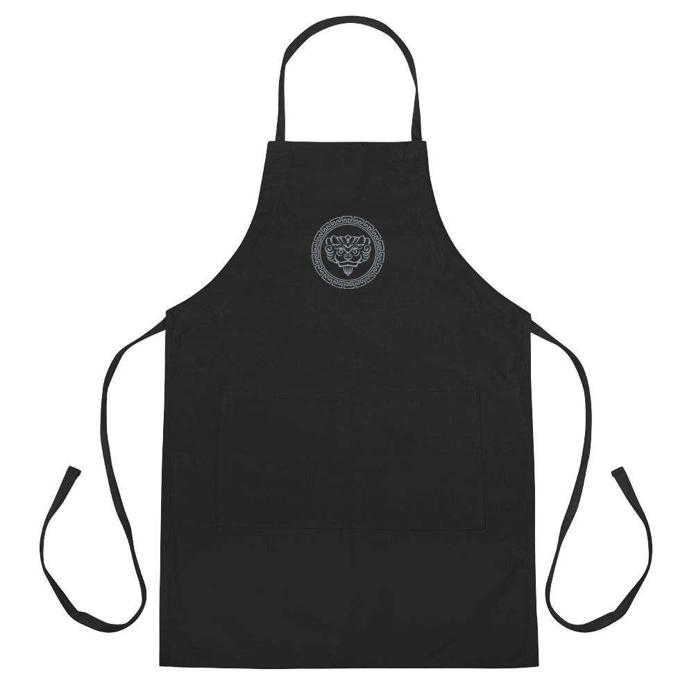 Mystic Apron (Silver Embroidered)