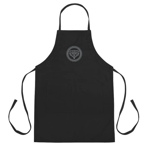 Mystic Apron (Silver Embroidered)