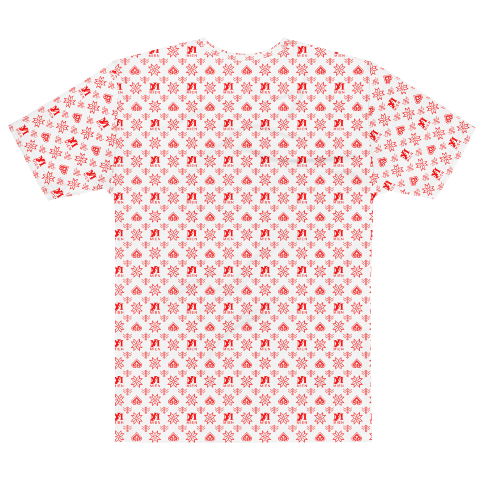 Monogram "MIEN" Red Crew
