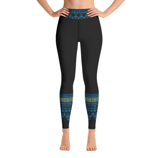 Traditional Yoga Leggings Spider Belt