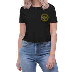 Mystic Lady Crop Tee (Embroidery)