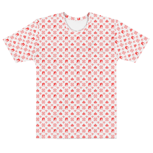 Monogram "MIEN" Red Crew