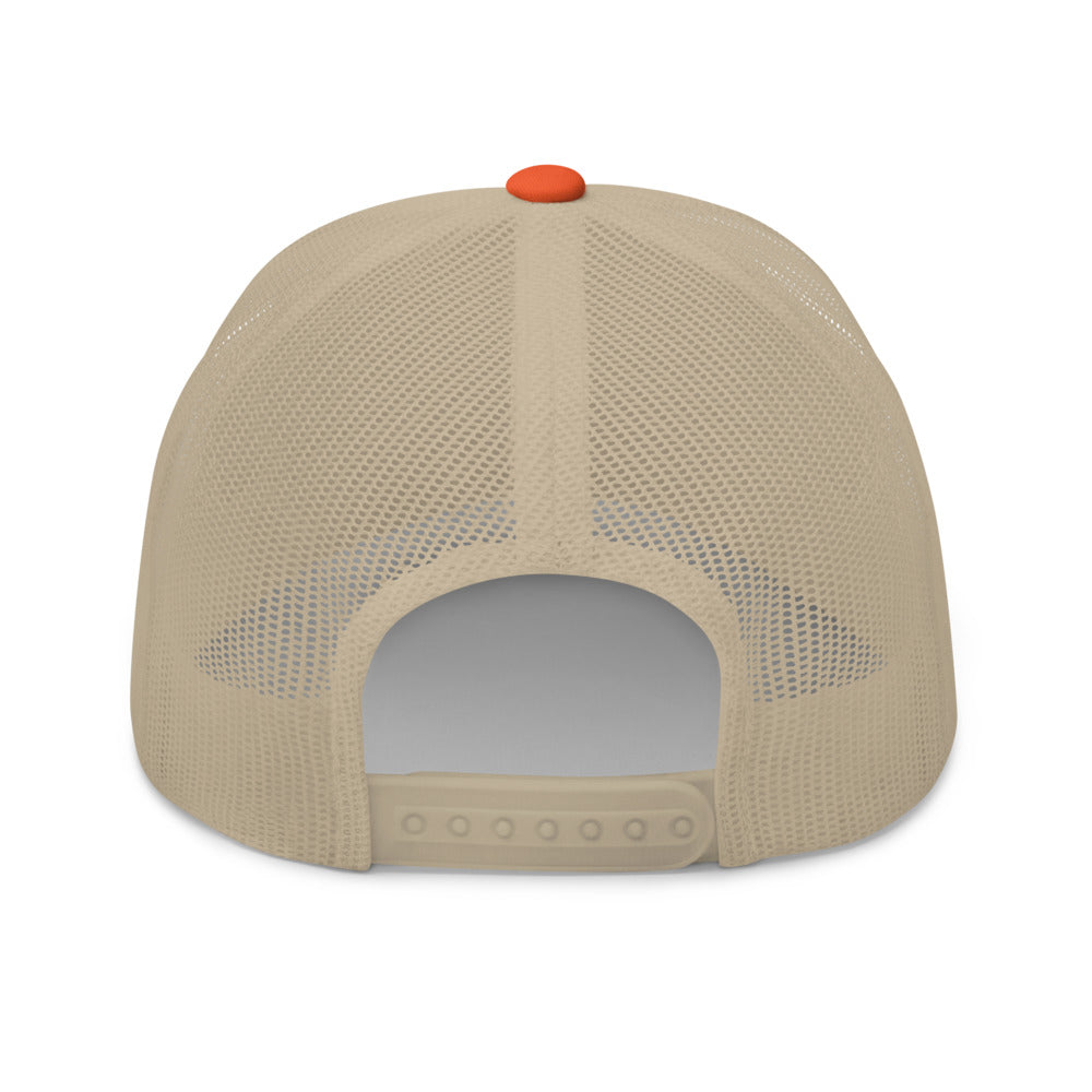 BAONG Embroidered Trucker Cap (Silver)