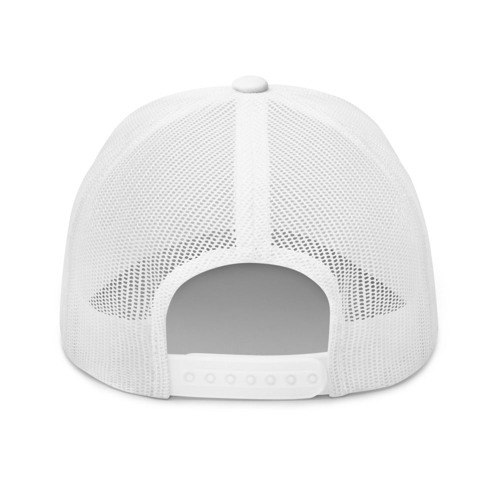 BAONG Embroidered Trucker Cap (Silver)