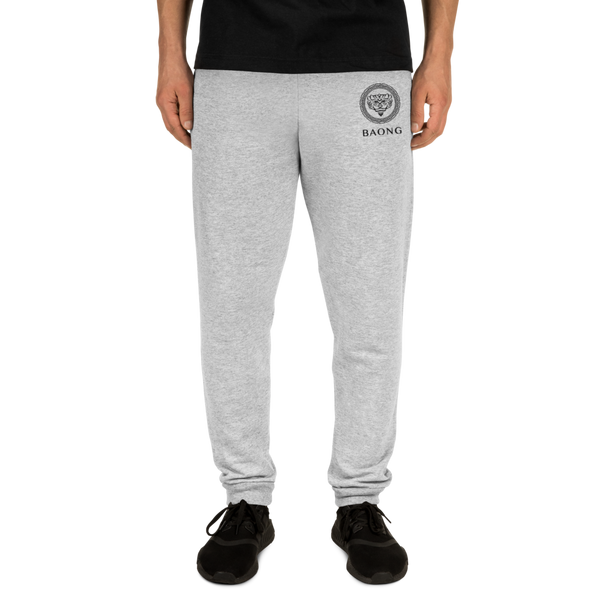 BAONG Unisex Joggers Embroidered (Black)
